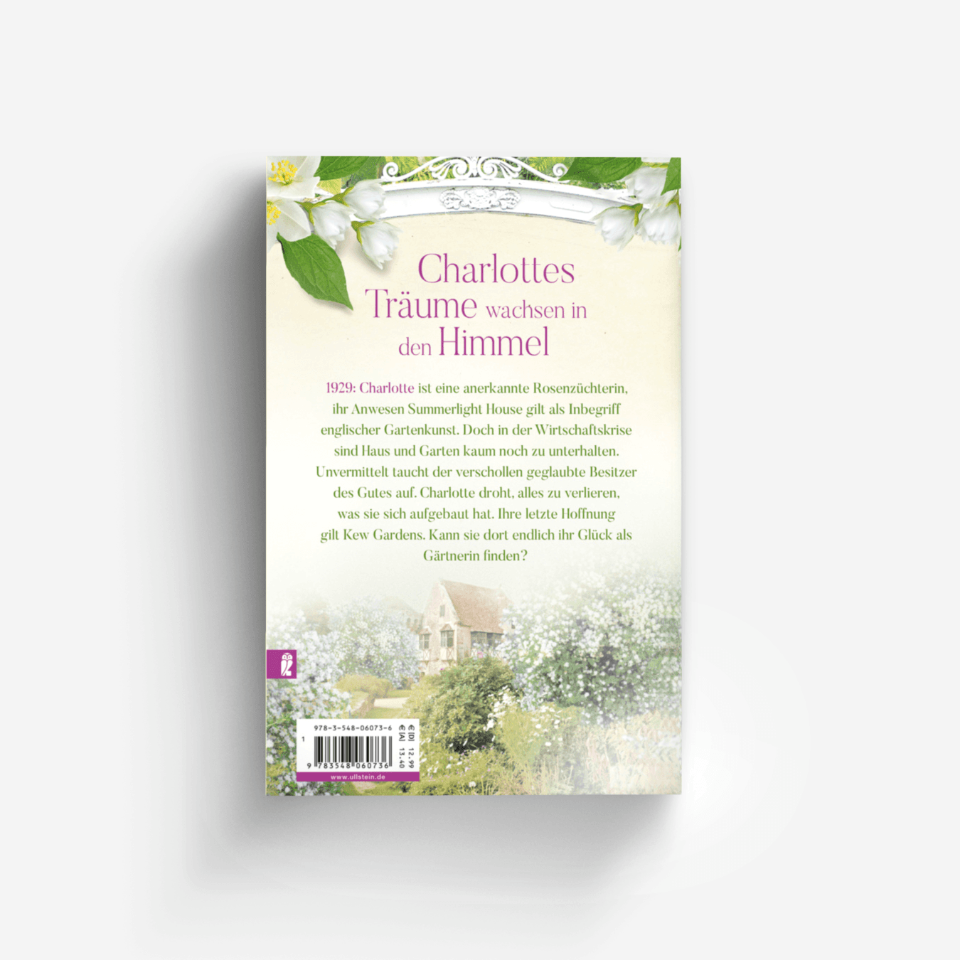 Buchcover von Die englische Gärtnerin - Weißer Jasmin (Die Gärtnerin von Kew Gardens 3)