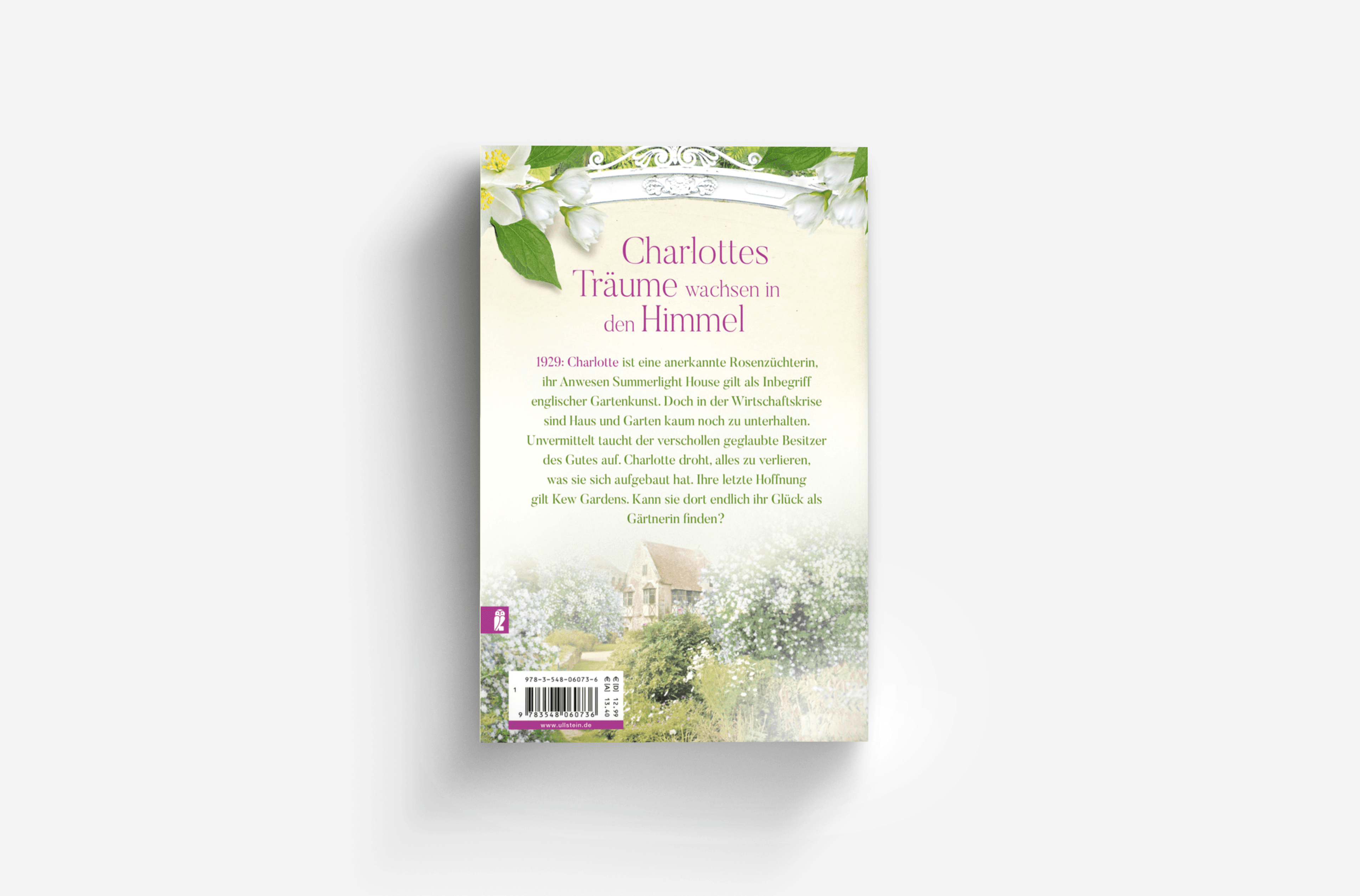 Buchcover von Die englische Gärtnerin - Weißer Jasmin (Die Gärtnerin von Kew Gardens 3)