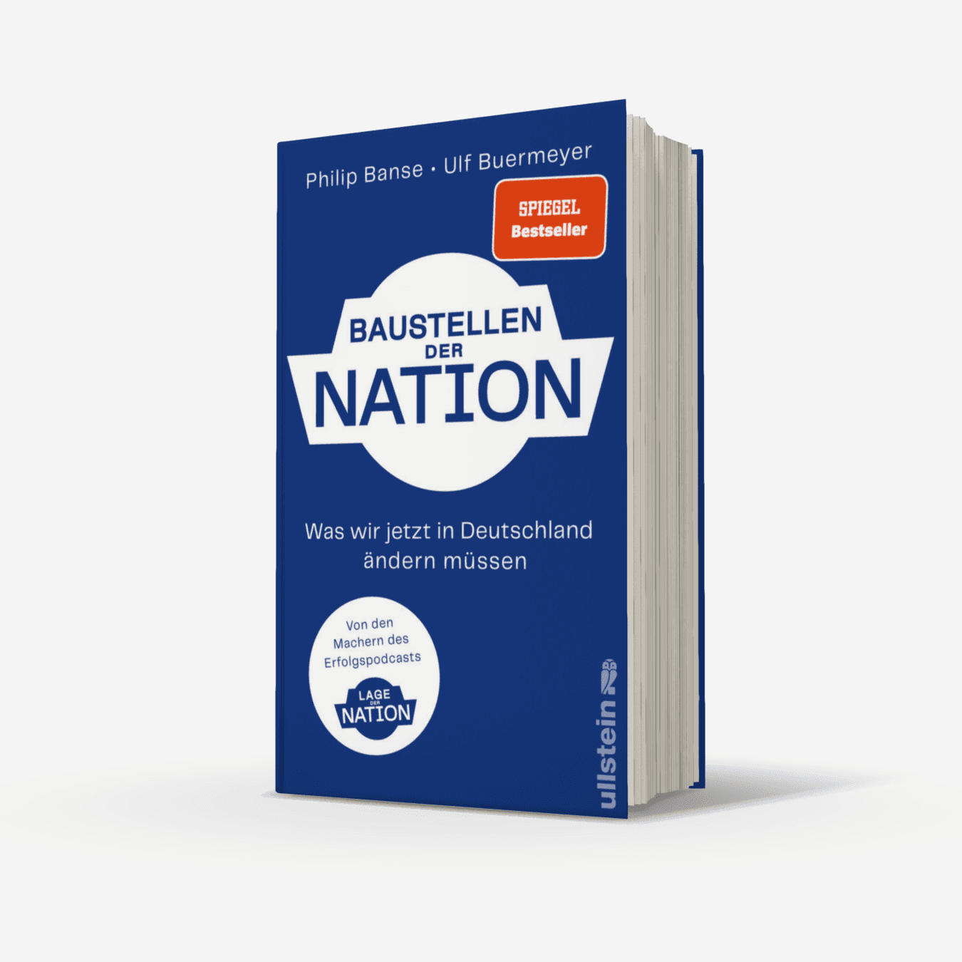 Buchcover von Baustellen der Nation