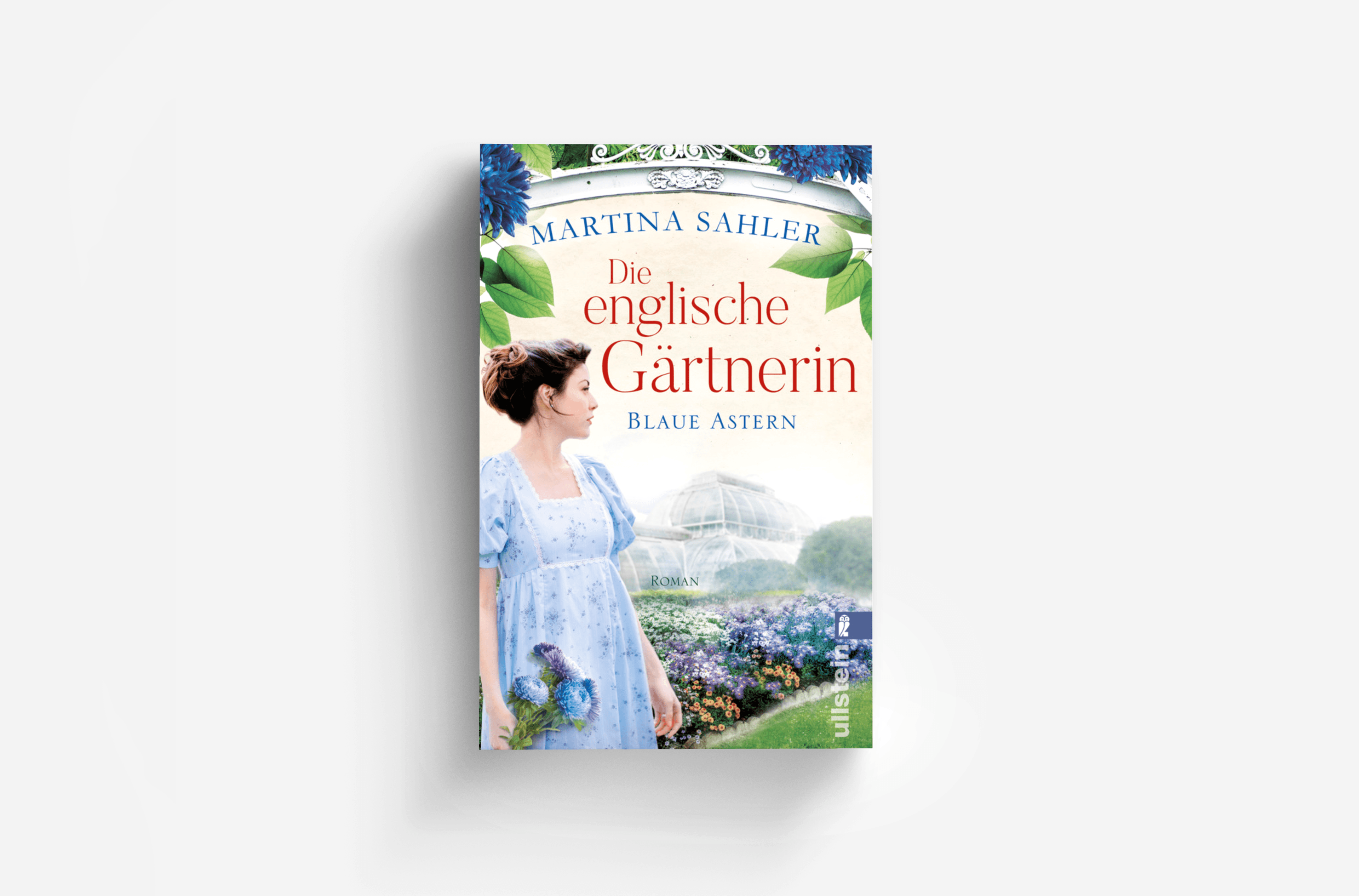 Buchcover von Die englische Gärtnerin - Blaue Astern (Die Gärtnerin von Kew Gardens 1)