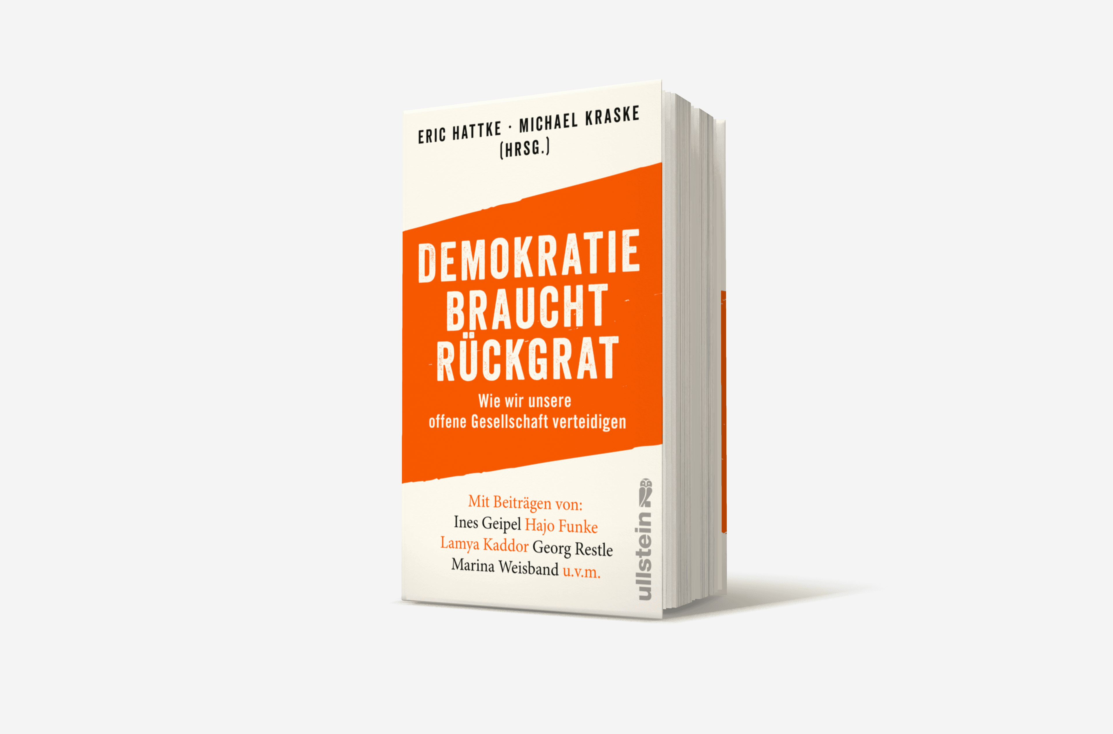 Buchcover von Demokratie braucht Rückgrat