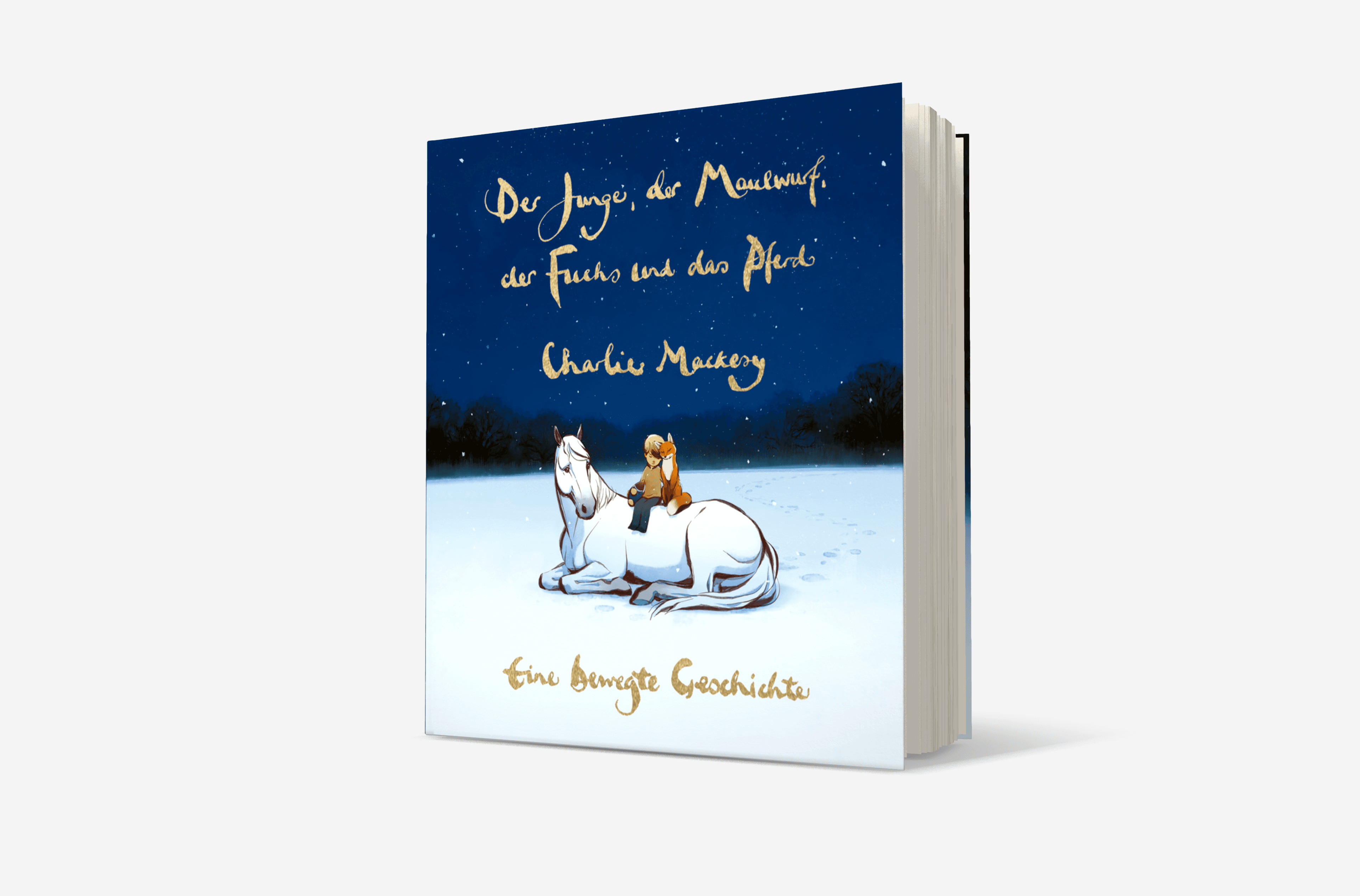 Buchcover von Der Junge, der Maulwurf, der Fuchs und das Pferd. Eine bewegte Geschichte