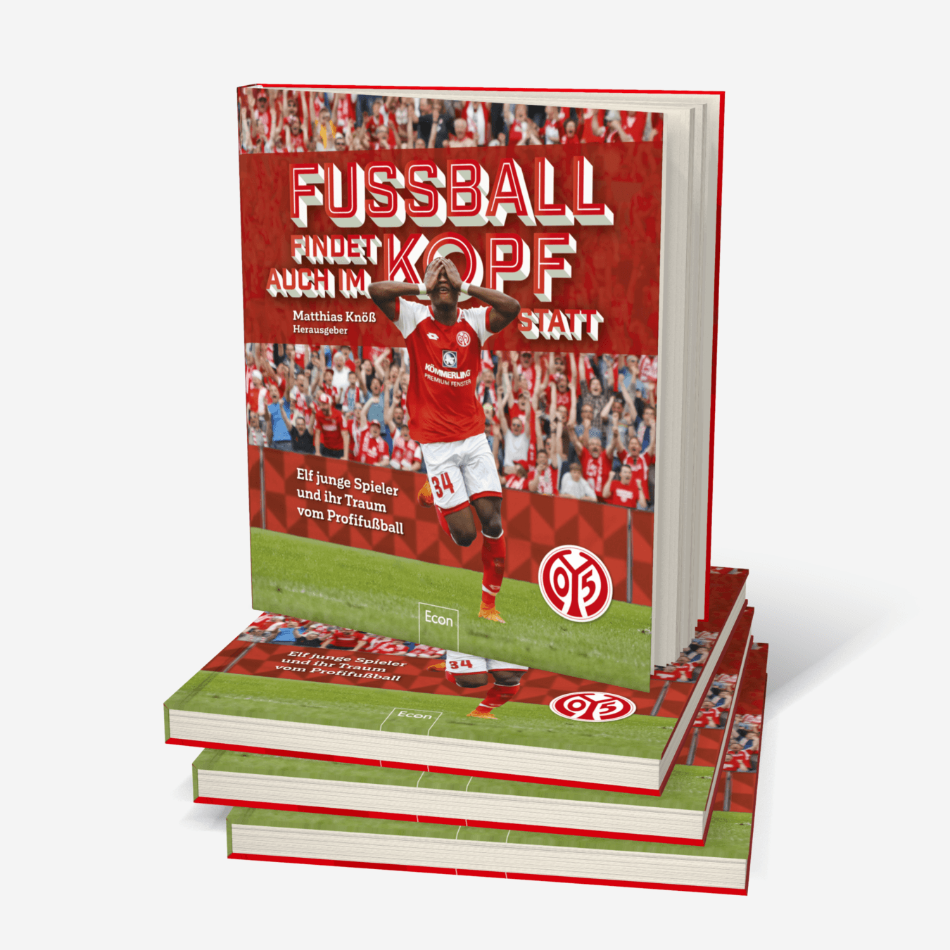 Buchcover von Fußball findet auch im Kopf statt 1 | FSV Mainz 05
