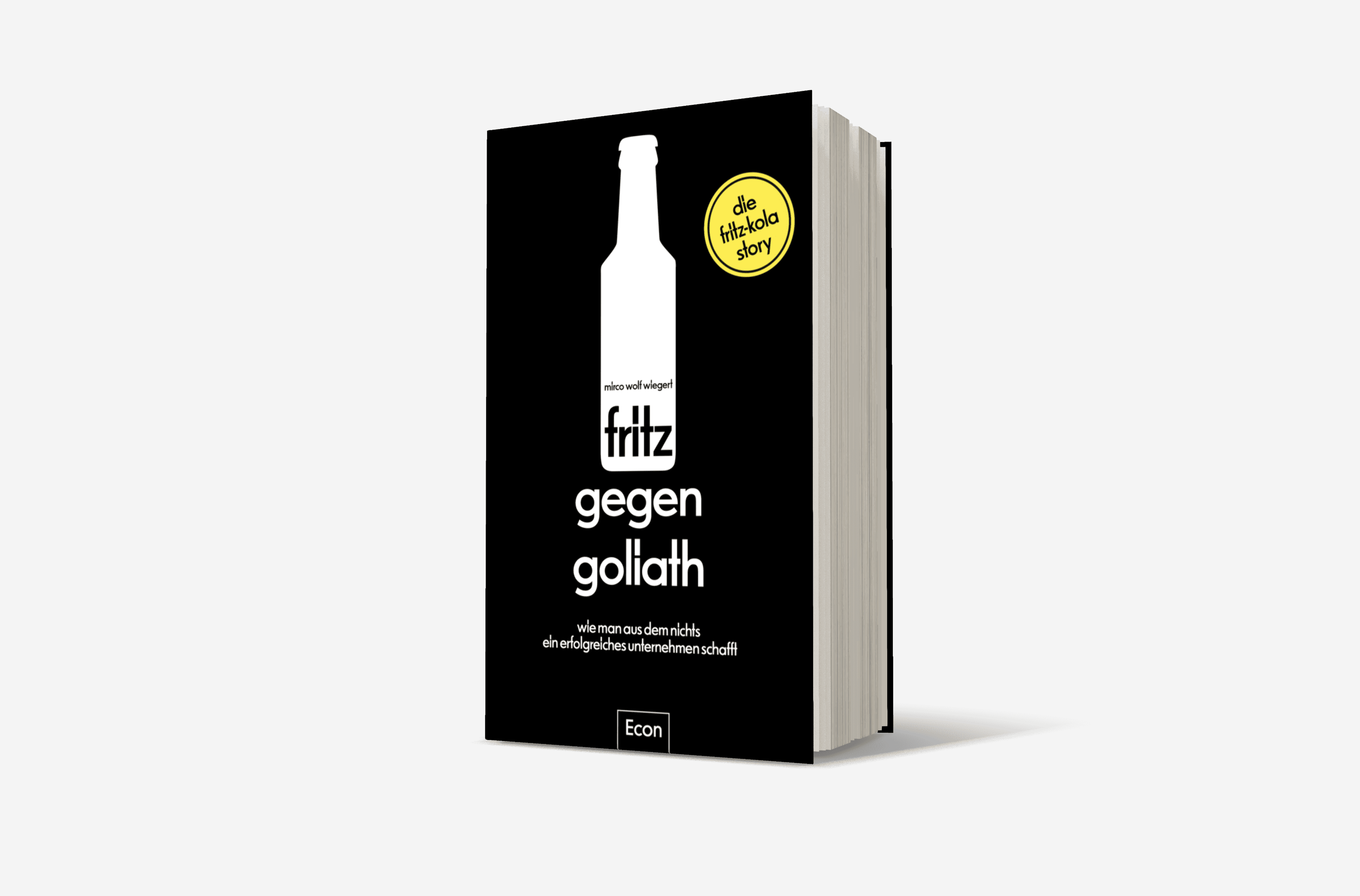 Buchcover von fritz gegen Goliath