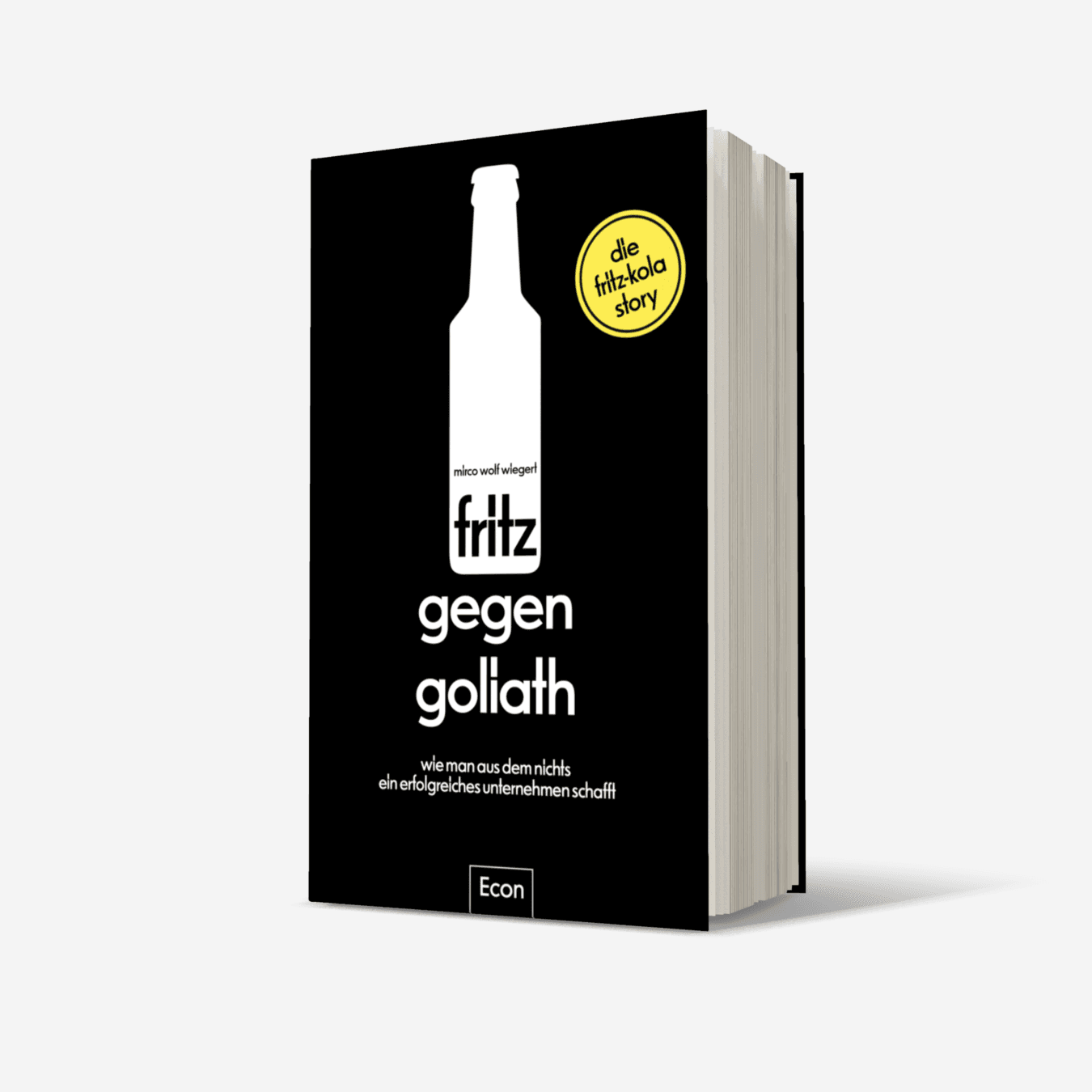 Buchcover von fritz gegen Goliath