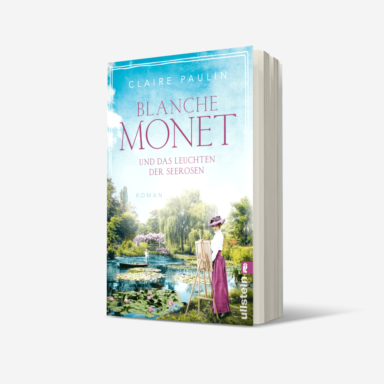 Buchcover von Blanche Monet und das Leuchten der Seerosen (Ikonen ihrer Zeit 6)