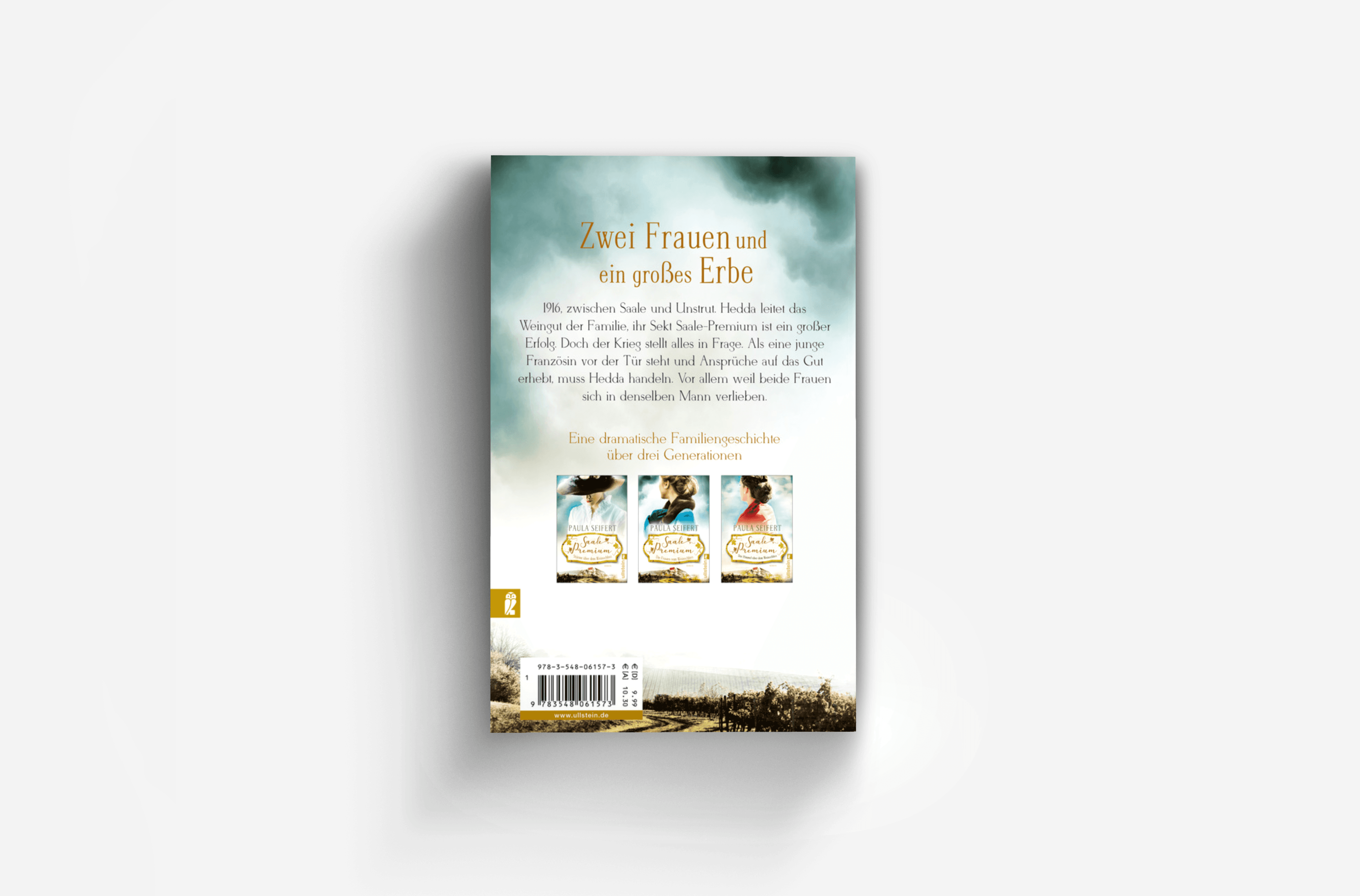 Buchcover von Saale Premium - Die Frauen vom Weinschloss (Die Weinschloss-Saga 2)