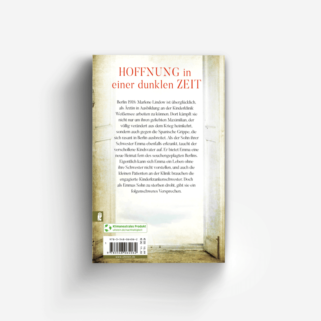 Buchcover von Kinderklinik Weißensee – Jahre der Hoffnung (Die Kinderärztin 2)