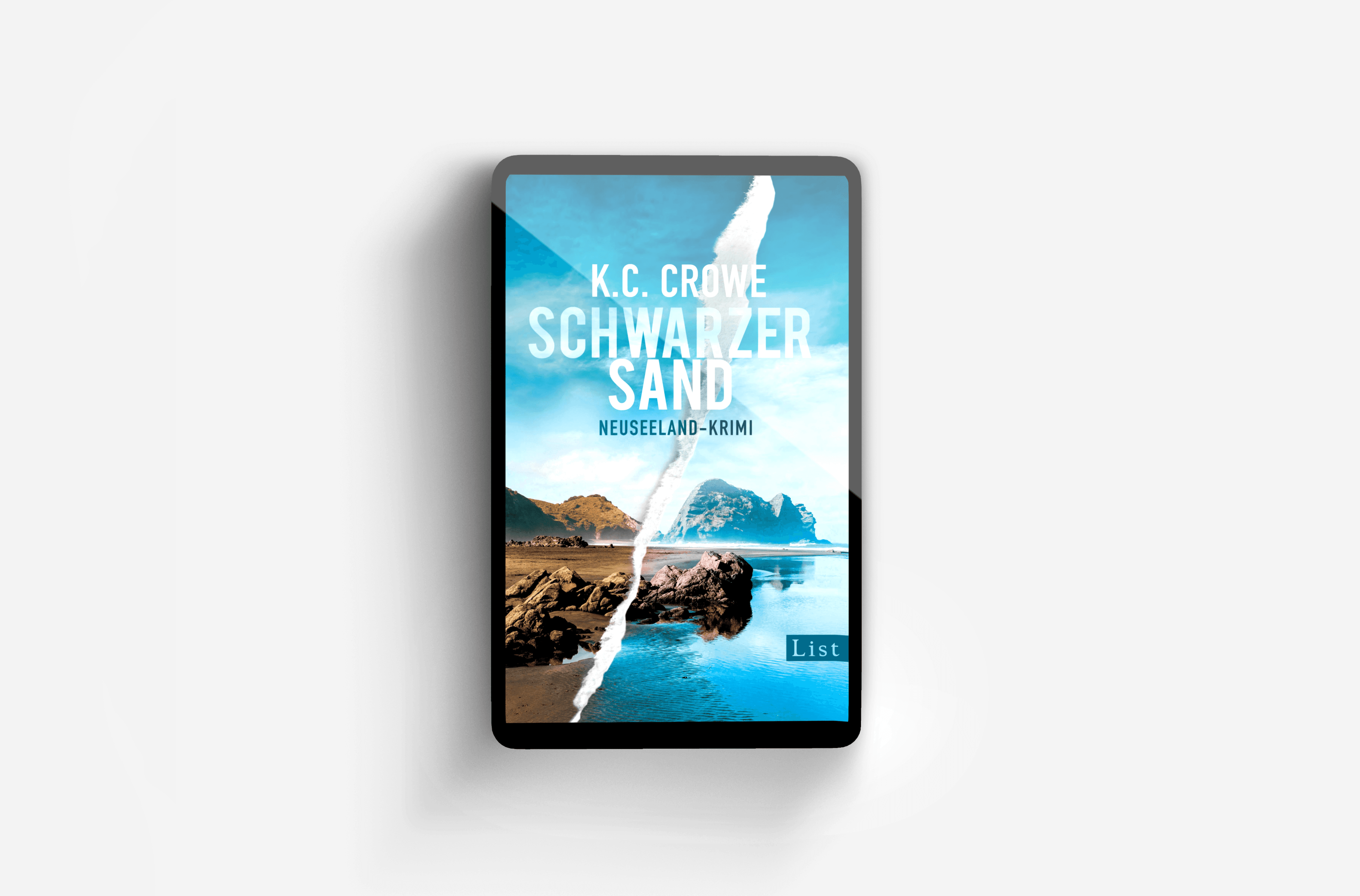 Buchcover von Schwarzer Sand (Neuseeland sehen und sterben 1)