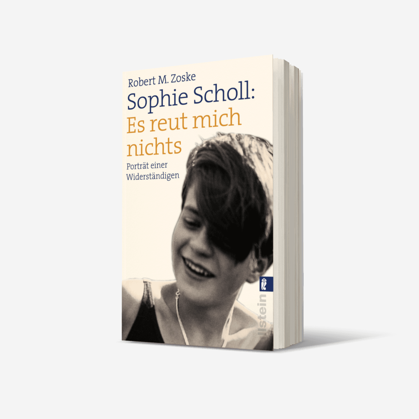 Buchcover von Sophie Scholl: Es reut mich nichts