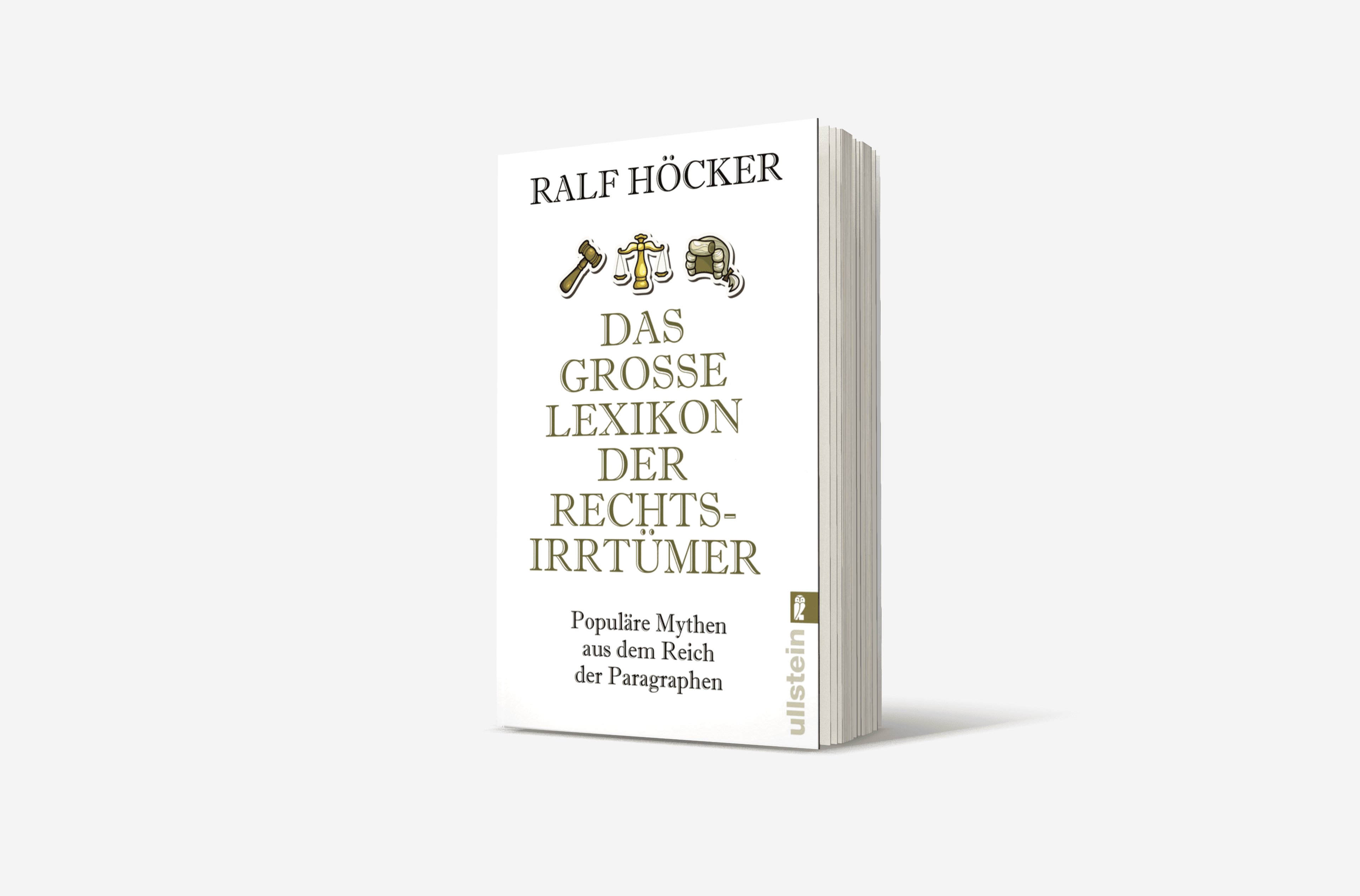 Buchcover von Das große Lexikon der Rechtsirrtümer