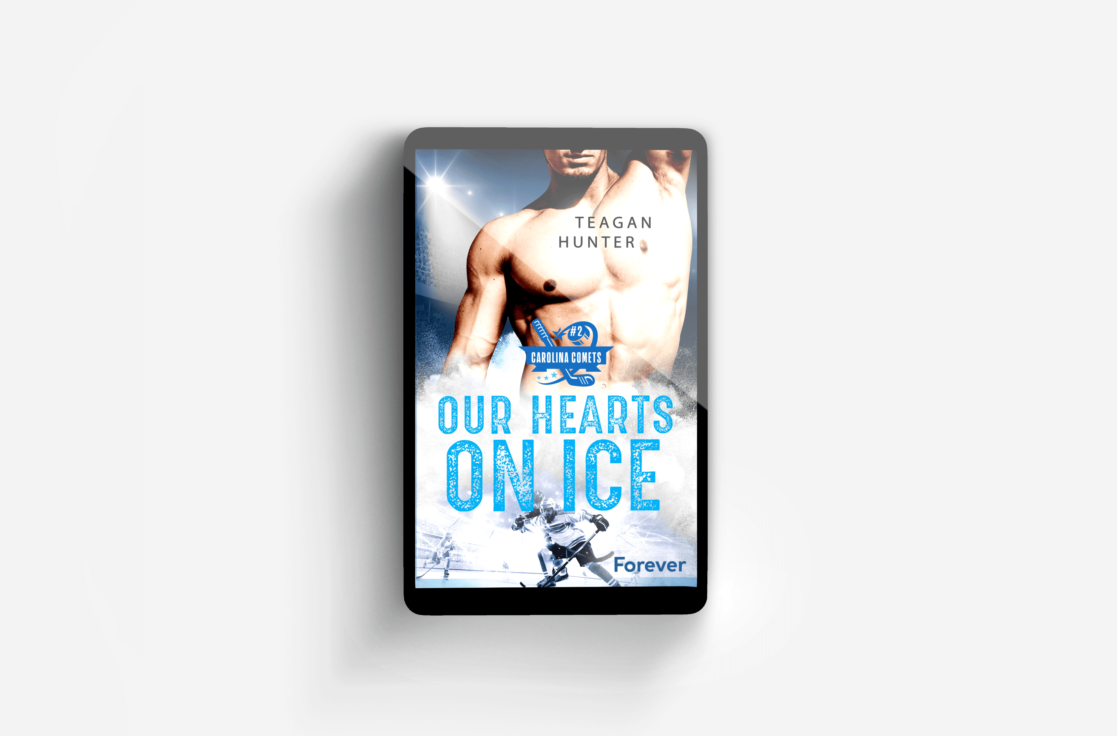 Buchcover von Our hearts on ice (Carolina Comets 2)
