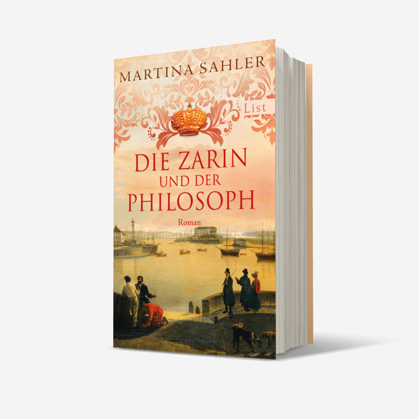Buchcover von Die Zarin und der Philosoph (Sankt-Petersburg-Roman 2)