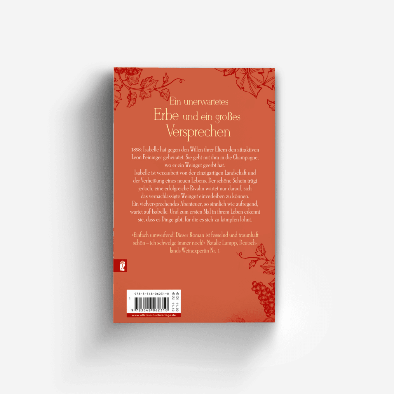 Buchcover von Die Champagnerkönigin (Die Jahrhundertwind-Trilogie 2)