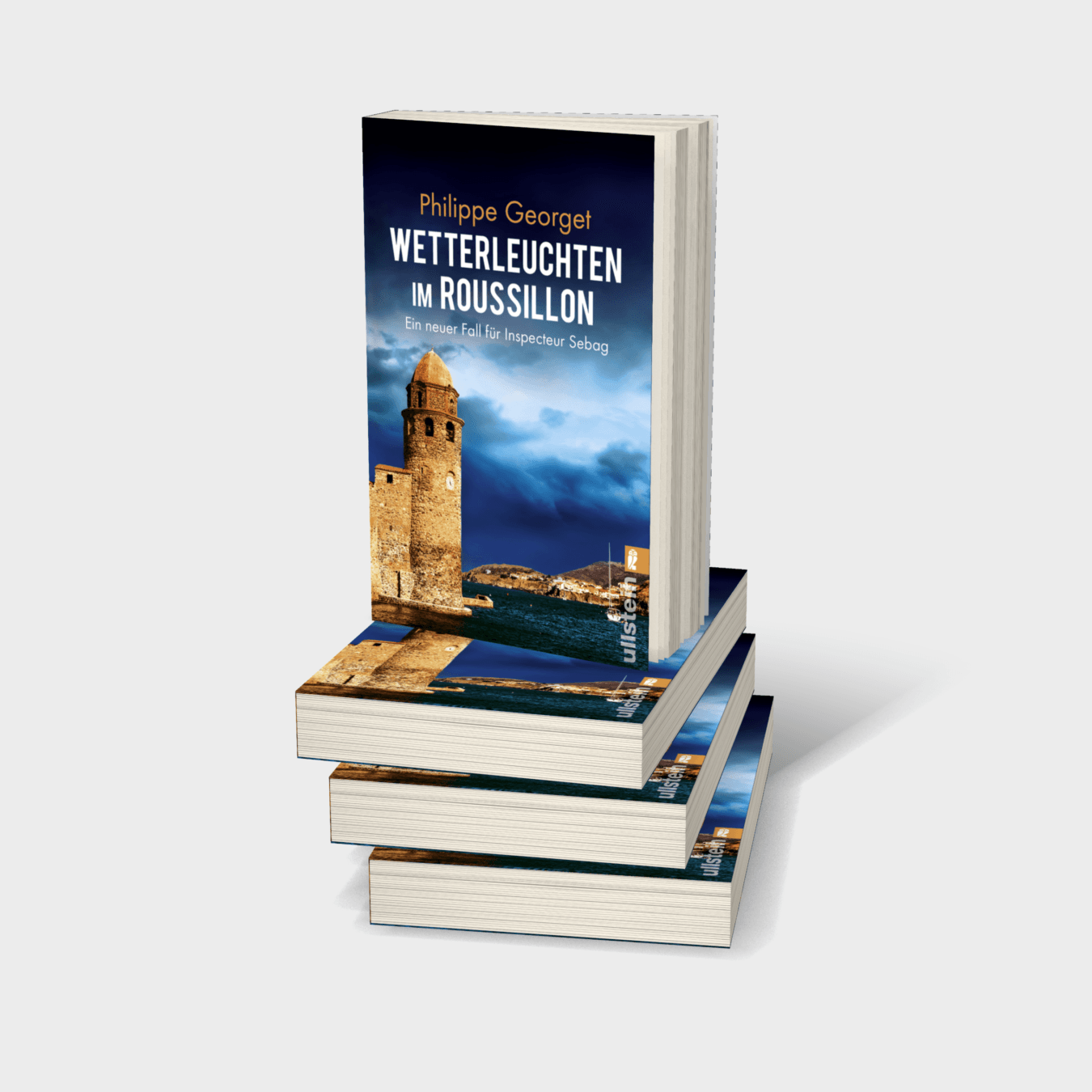 Buchcover von Wetterleuchten im Roussillon (Roussillon-Krimi 2)
