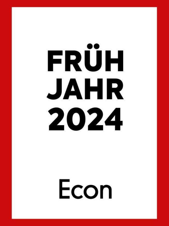 Cover Vorschau Econ Frühjahr 2024 | Ullstein Buchverlage